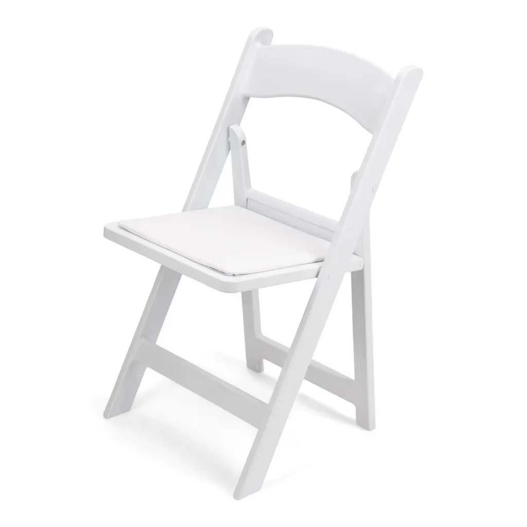 White Folding Chair